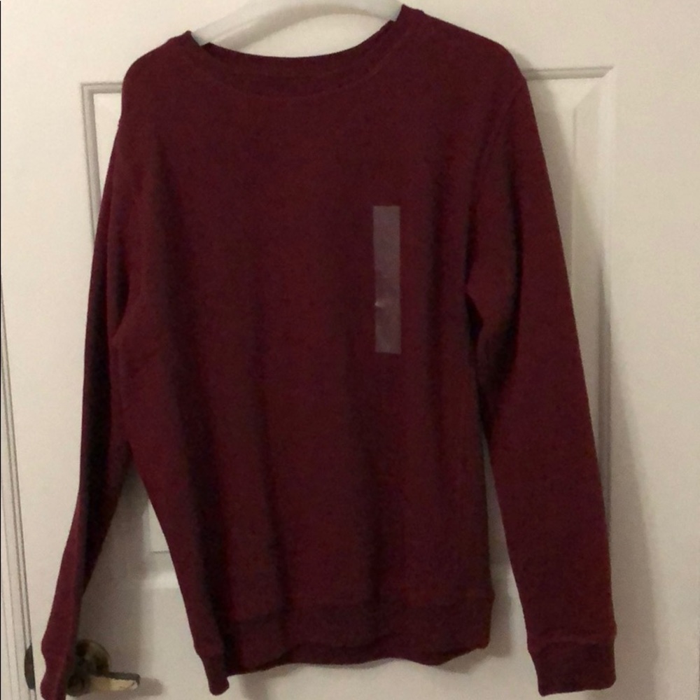 Dip Maroon Crewneck